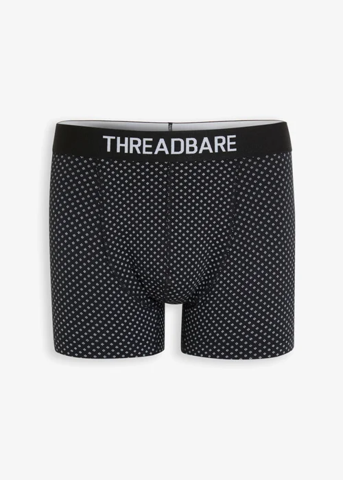 Threadbare 3-Pack Printed Hipster Fit Boxer Shorts - Extra Large Image 4