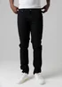 Tokyo Laundry Black Slim Fit Cotton Blend Jeans - 32/L30 Image 1
