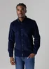 Tokyo Laundry Blue Cotton Corduroy Shirt With Button Collar - Medium Image 1