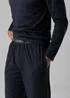 Tokyo Laundry Black Cotton Crew Neck Pyjama Set - XXL Image 3