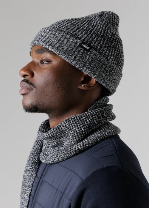 Tokyo Laundry Black Knit Hat Scarf & Gloves Set - One Size Image 3