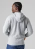 Tokyo Laundry Light Grey Cotton Blend Drawcord Hoody - Small Image 2