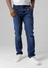 Tokyo Laundry Light Blue Straight Fit Cotton Blend Jeans - 30/L32 Image 1
