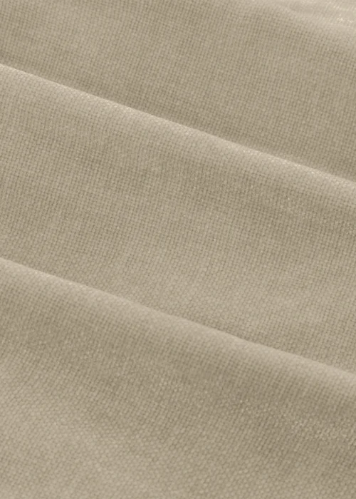 Yard Heavy Chenille Velvet Room Darkening Eyelet Curtain Pair Linen - 46W X 54D (117x137cm Image 5
