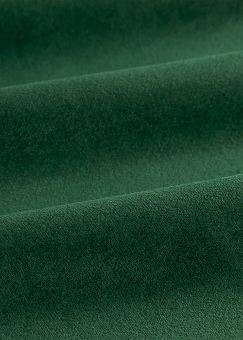 Furn The Ultimate Velvet Blackout Eyelet Curtain Pair Emerald - 46W X 54D (117x137cm Image 6