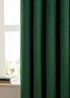 Furn The Ultimate Velvet Blackout Pencil Pleat Curtain Pair Emerald - 46W X 54D (117x137cm Image 4