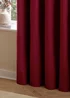 Furn The Ultimate Velvet Room Darkening Pencil Pleat Curtain Pair Burgundy - 46W X 54D (117x137cm Image 5