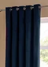 Furn The Ultimate Velvet Room Darkening Eyelet Curtain Pair Royal - 46W X 54D (117x137cm Image 4