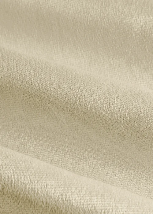 Furn The Ultimate Velvet Room Darkening Eyelet Curtain Pair Natural - 46W X 54D (117x137cm Image 6