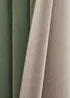 Furn Verso Reversible Suede-look Blackout Eyelet Curtain Pair Green - 46W X 54D (117x137cm Image 3
