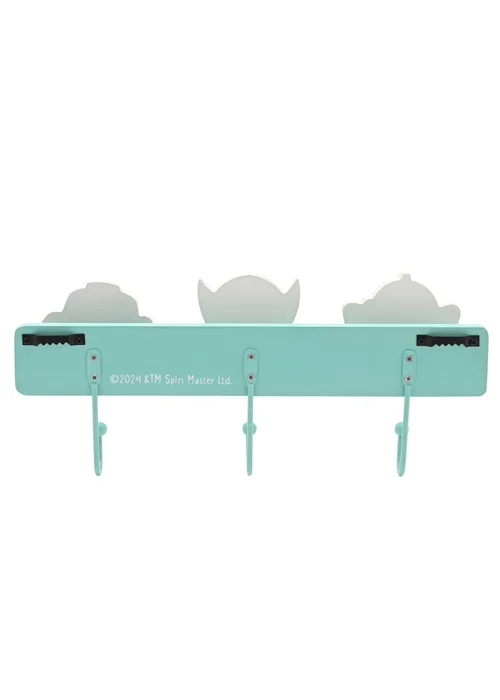 Paw Patrol Turqouise Wooden Wall Hook - One Size Image 3