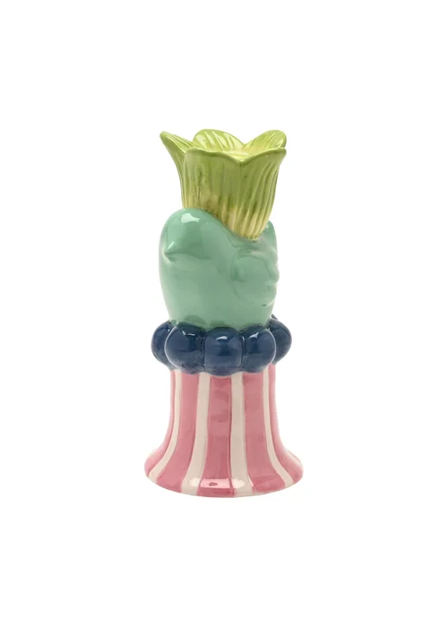 Hestia Bird & Green Flower Candle Holder - One Size Image 3