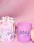 Raspberry Blossom Pink Fragranced Candle In A Pouch Grateful For You - One Size Image 1