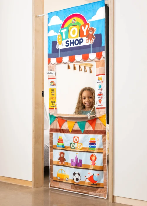 Toyrific Pop up Playtown Toy Shop Multicolour - One Size Image 2