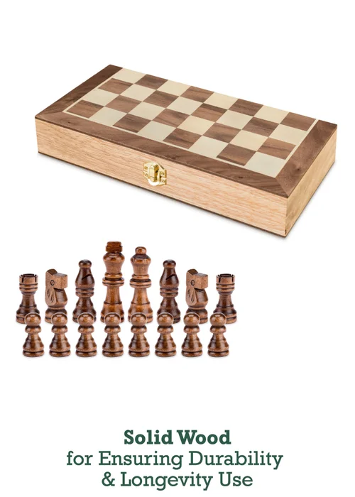 Toyrific Chess Folding Games Board - One Size Image 4