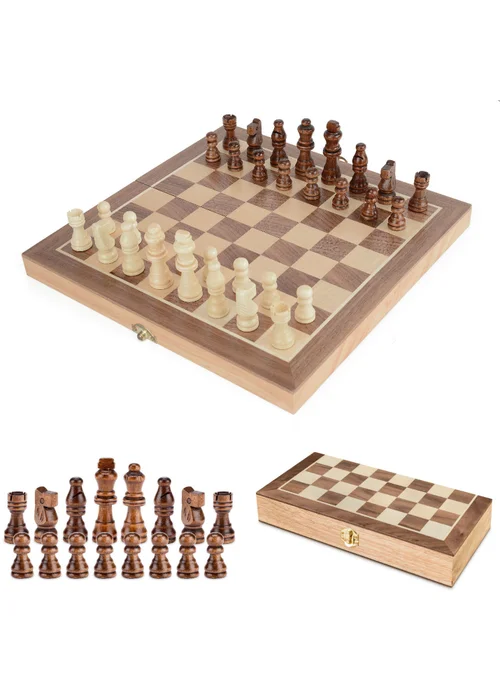 Toyrific Chess Folding Games Board - One Size Image 1
