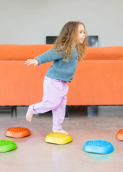 Toyrific Stepping Stones Balancing Game Multicolour - One Size Image 2