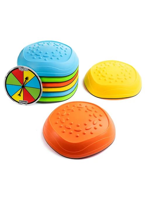 Toyrific Stepping Stones Balancing Game Multicolour - One Size Image 1