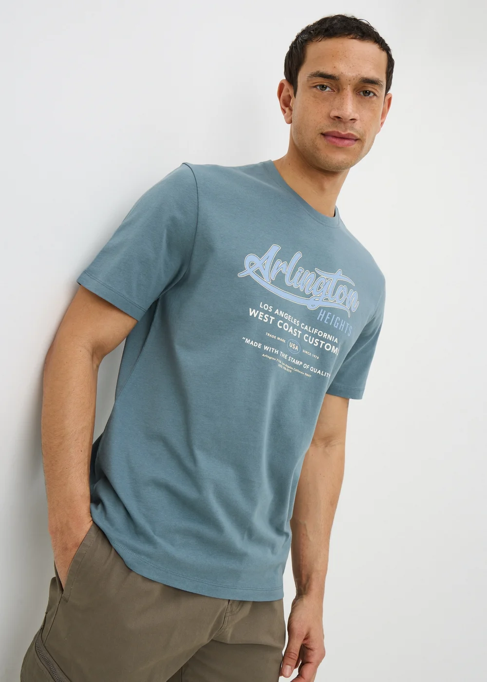 3 Pack Blue Motor Graphic T-Shirts - S Image 2