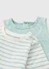 Baby Sage Animal Top & Dungaree Set (Newborn-23mths) - Up to 1 Month Image 2