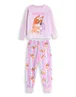 Vanilla Underground Bluey Character Girls Pink Long Pyjama Set (18mnths-7yrs) - Age 3-4 Years Image 3