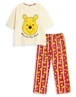 Vanilla Underground Disney Winnie The Pooh Adults Multicoloured Short Sleeve Pyjama Set - Extra small Image 1