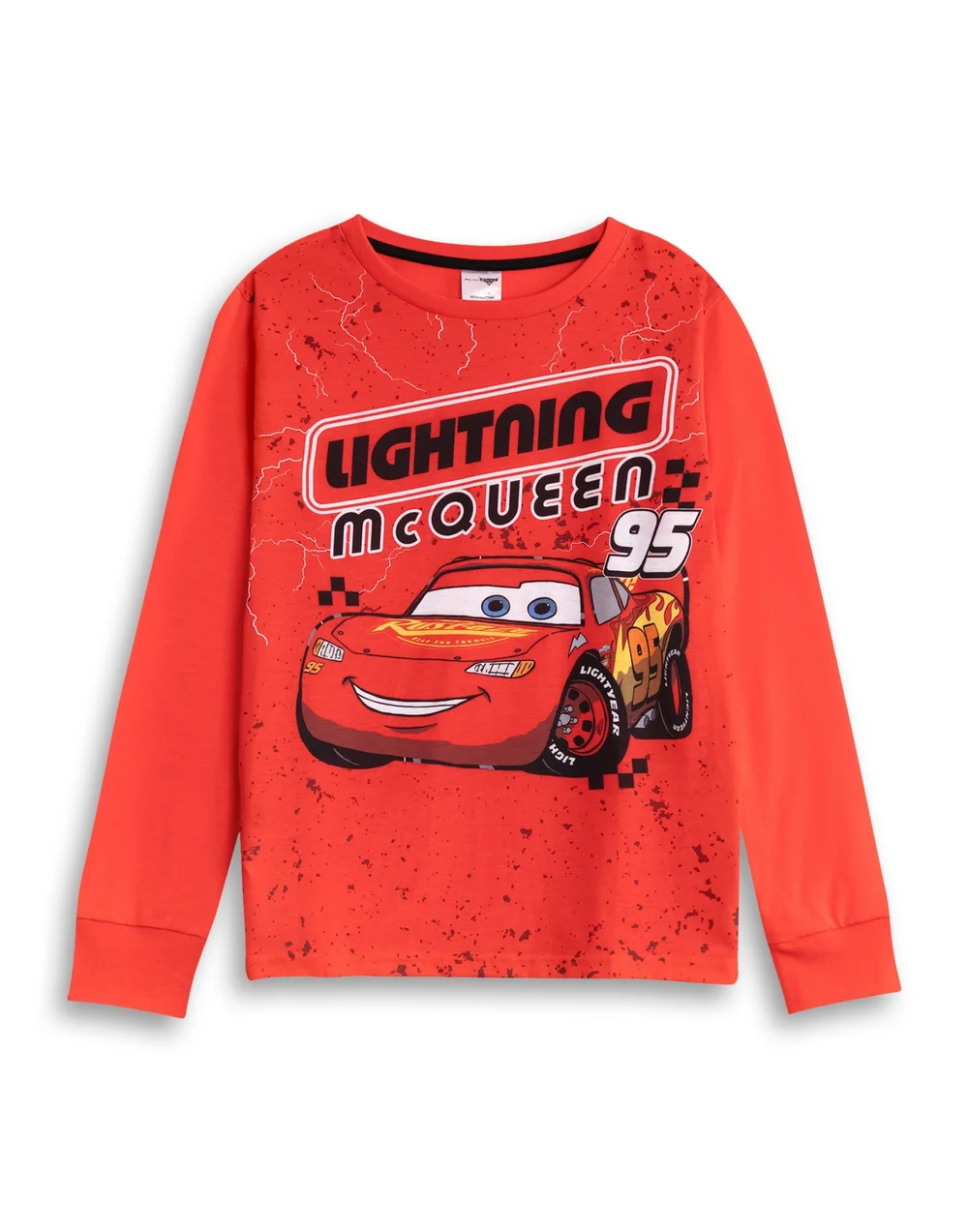 Vanilla Underground Disney CARS Kids Red Long Pyjama Set (5-14yrs) - Age 11-12 Years Image 2