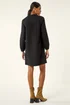 Roman Black Collared Shift Shirt Dress - 18 Image 3
