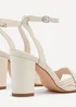 Linzi Regina Nude Faux Leather Intertwined Heels - Size 6 Image 4