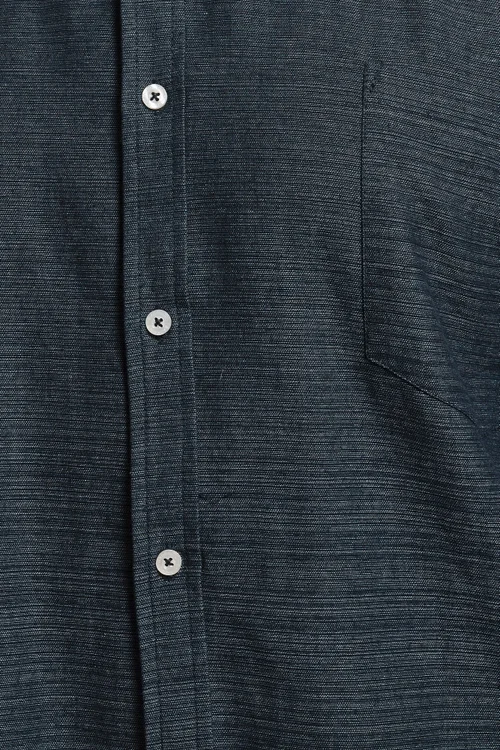 BadRhino Navy Blue Slub Shirt - 5/6 XL Image 4