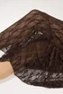 PixieGirl Petite Chocolate Brown Lace Lined Maxi Skirt - Size 10 Image 4
