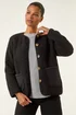 Roman Black Fleece Pocket Front Jacket - 10 Image 4