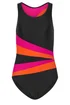 Long Tall Sally Black & Pink Contrast Swimsuit - Size 12 Image 5
