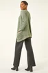 Roman Green Soft Knit Pocket Cardigan - Size 18 Image 3