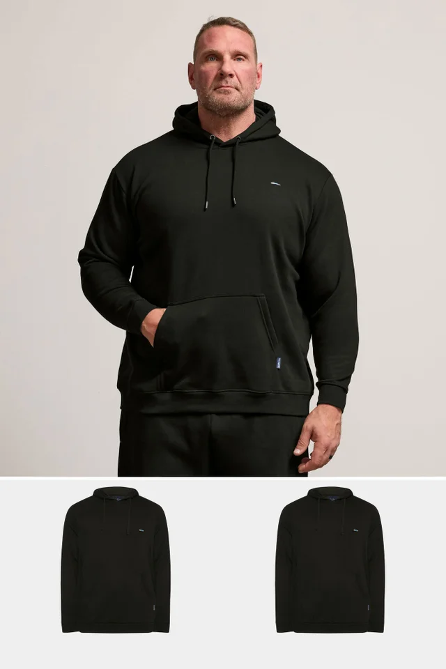 BadRhino Black Core Hoodies 2 Pack