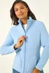 Roman Light Blue Reversible Fleece Zip Jacket - 20 Image 4