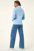 Roman Light Blue Reversible Fleece Zip Jacket - 20 Image 3