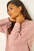 Roman Rose Stitch Detail Soft Knit Jumper - Size 16 Image 1