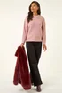 Roman Rose Stitch Detail Soft Knit Jumper - Size 16 Image 2