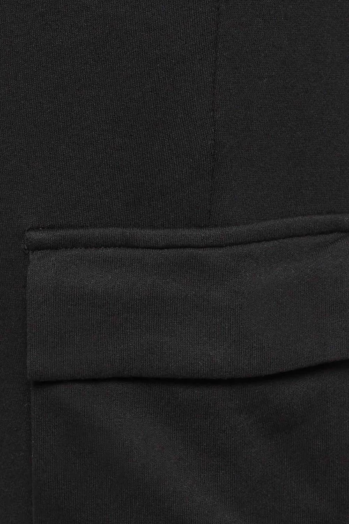 Yours Curve Black Cargo Joggers - 18/L29 Image 4
