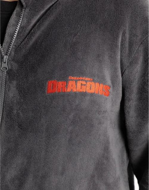 How to Train Your Dragon Grey Onesie - Extra Large Image 5