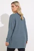 Yours Curve Essential Light Blue Knitted Cardigan - Size 14-16 Image 3