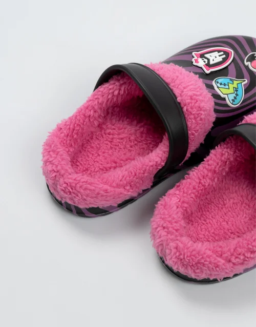 Vanilla Underground Monster High Kids Black Clogs (Younger 10-Older 3) - Size 1 Infants Footwear Image 2