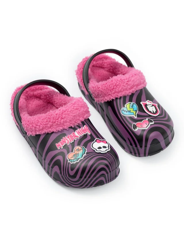 Vanilla Underground Monster High Kids Black Clogs (Younger 10-Older 3)