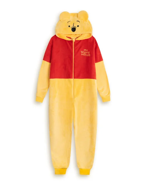 Disney Winnie The Pooh Yellow Onesie - Medium Image 1
