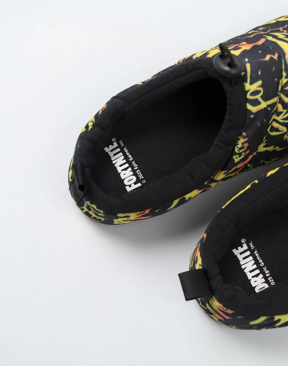 Fortnite Kids Black Loafer Slippers (Older 12-5 years ) - Size 1 Infants Footwear Image 2