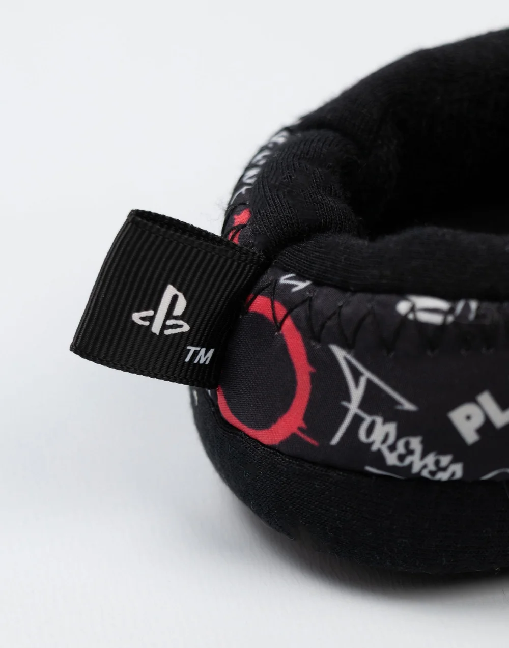 PlayStation Kids Black Graphics Loafer Slippers (Older 12-5 years ) - Size 1 Infants Footwear Image 2