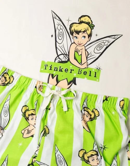 Disney Tinkerbell Green Pyjamas - Extra small Image 4