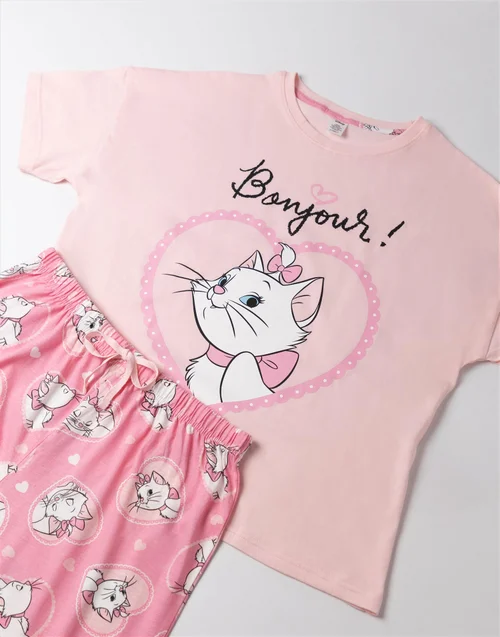 Disney The Aristocats Pink Pyjamas - Extra Large Image 5