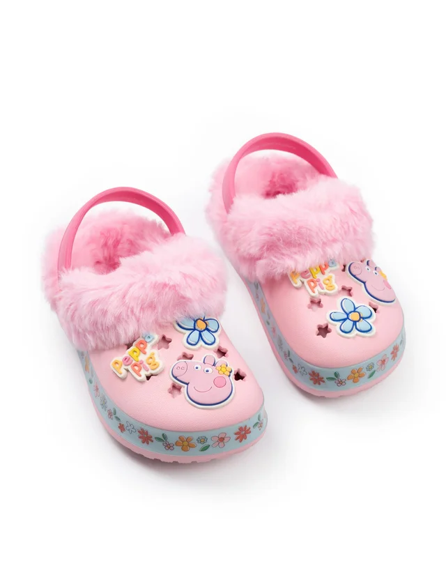 Vanilla Underground Peppa Pig Kids Pink Clogs (Younger 6-Older 5)